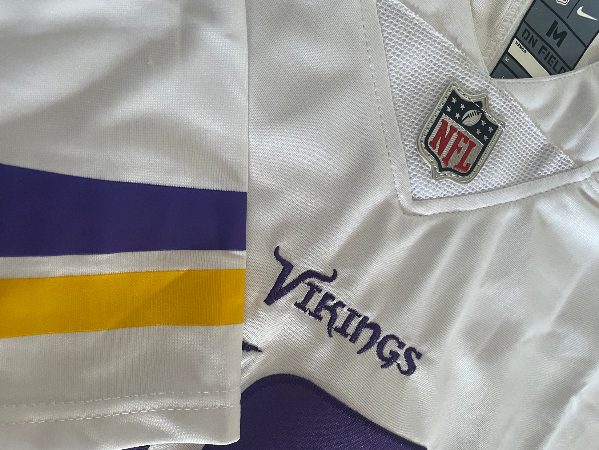 Justin Jefferson Minnesota Vikings Stitched Limited Away Jersey