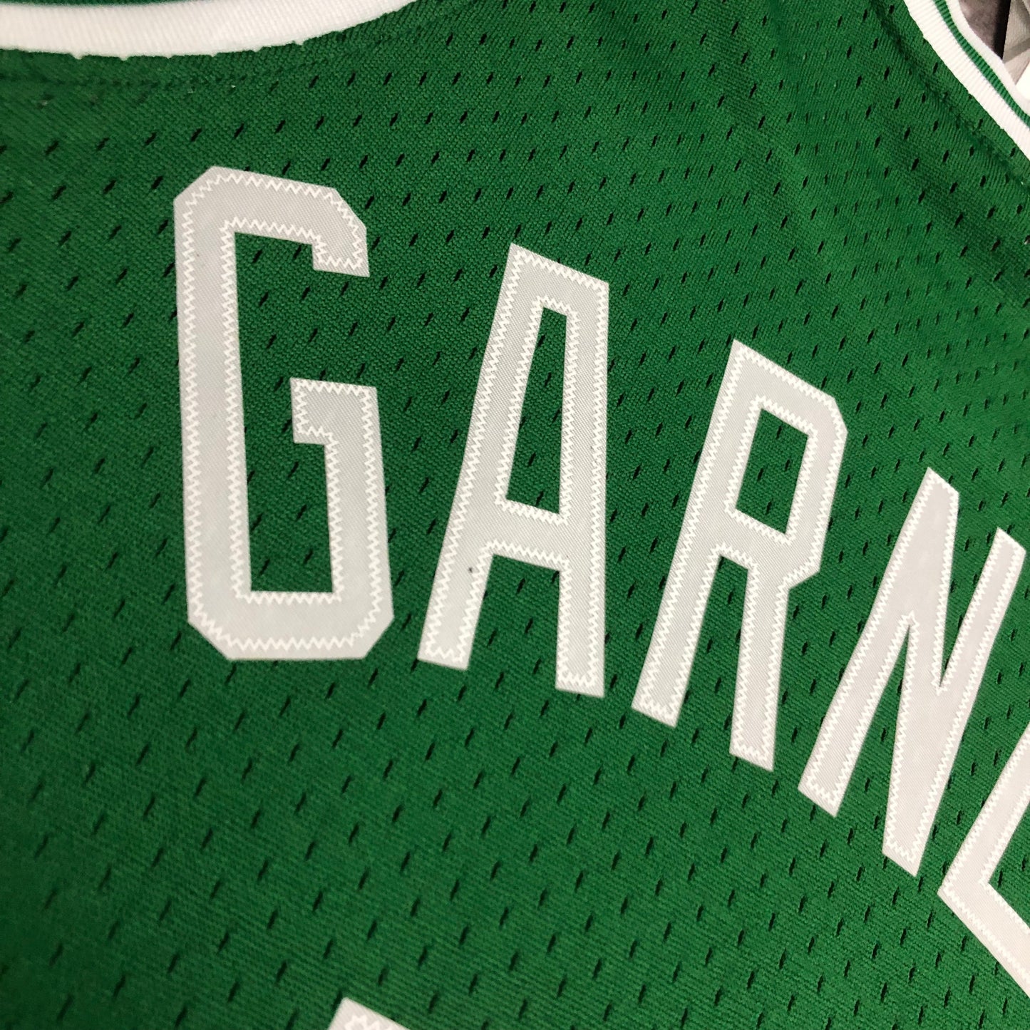Boston Celtics Kevin Garnett Green 2007-08 Mitchell & Ness Hardwood Classic Iconic NBA Swingman Jersey