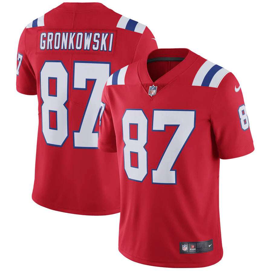 Nike New England Patriots No87 Rob Gronkowski White Super Bowl LIII Bound Youth Stitched NFL Vapor Untouchable Limited Jersey