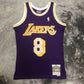 Los Angeles Lakers Kobe Bryant 1996-1997 Mitchell & Ness NBA Hardwood Classics Swingman Jersey