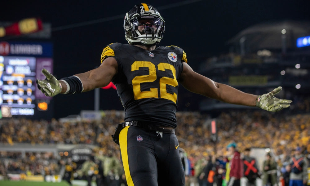 Najee Harris Stitched Limited Color Rush Jersey – Lista's Locker Room
