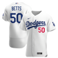 Los Angeles Dodgers Mookie Betts MLB Nike Home White Player Jersey