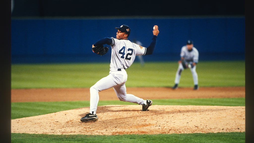 Mariano Rivera 1998 World Series Iconic Legendary Mitchell & Ness Jersey