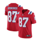 Rob Gronkowski New England Patriots Red Throwback NFL Vapor Jersey