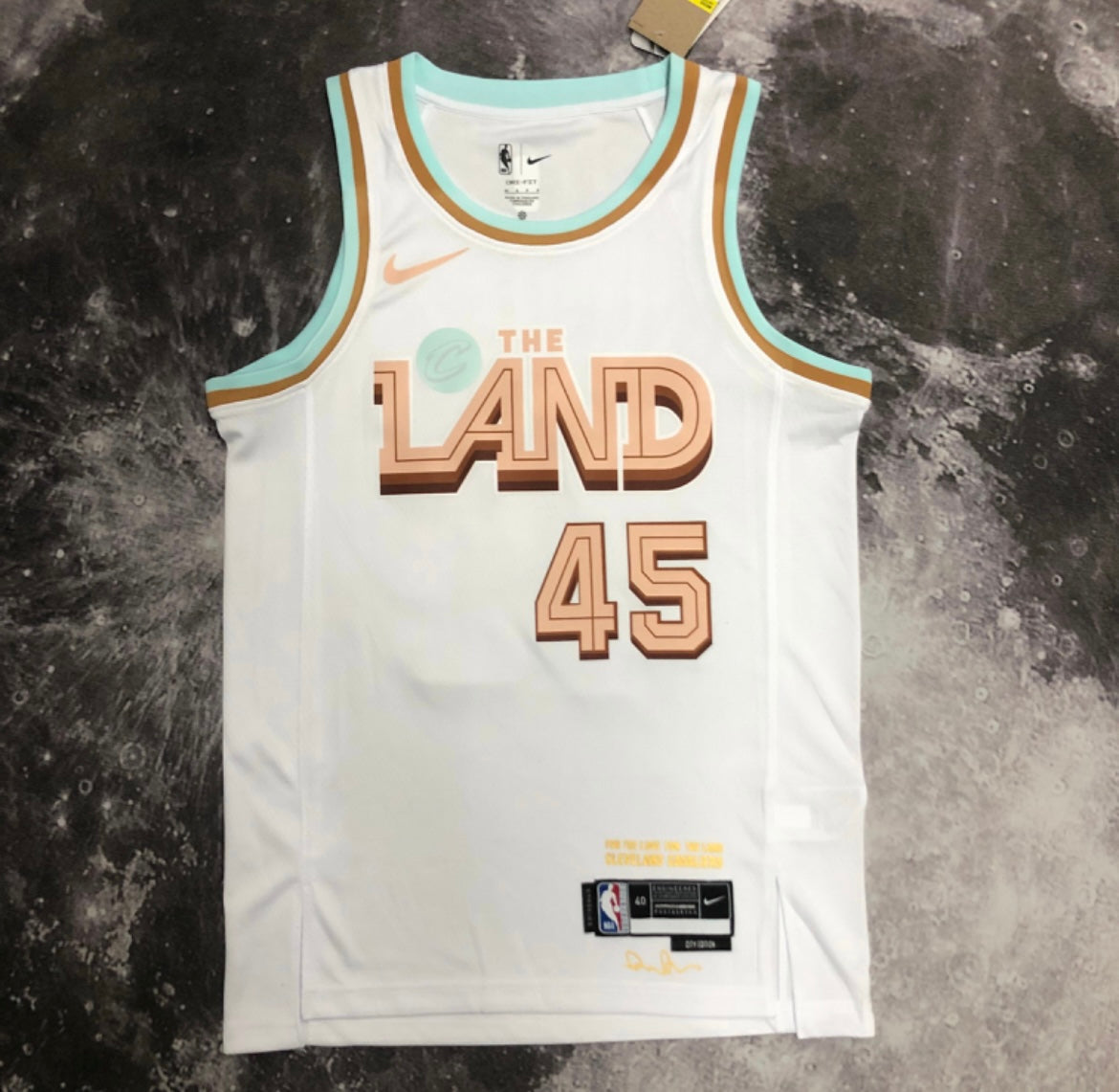 Cleveland Cavaliers Donovan Mitchell ‘The Land’ City Edition NBA Swingman Jersey
