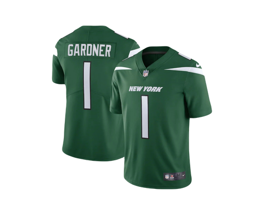 New York Jets Ahmad Sauce Gardner Green NFL Nike Vapor Limited Home Jersey