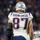 Rob Gronkowski New England Patriots NFL Throwback Classic Legends Jersey - White