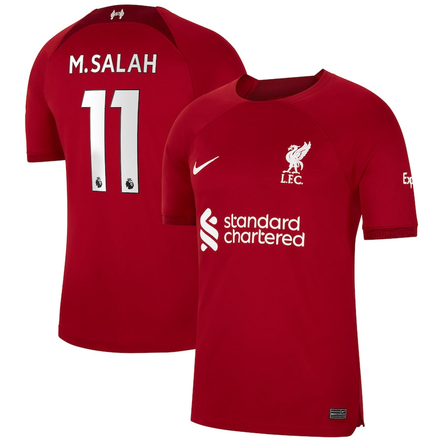 Mohamed Salah Liverpool Nike 2022/23 Home Player Jersey - Red