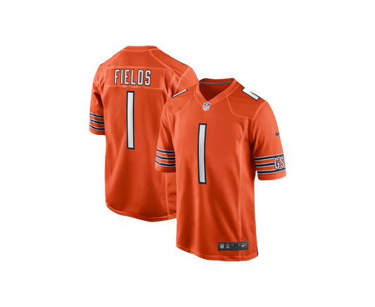 Justin Fields Chicago Bears NFL Nike F.U.S.E Jersey - Orange