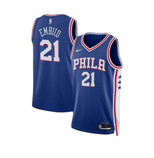 Joel Embiid Philadelphia 76ers NBA Statement Jersey