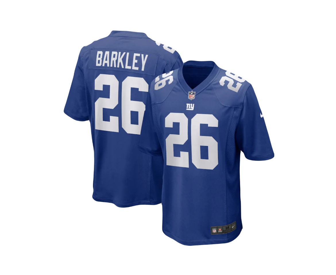 Saquon Barkley New York Giants NFL Nike F.U.S.E Home Jersey