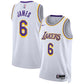 LeBron James Los Angeles Lakers White 2022/23 Swingman Association Jersey -White