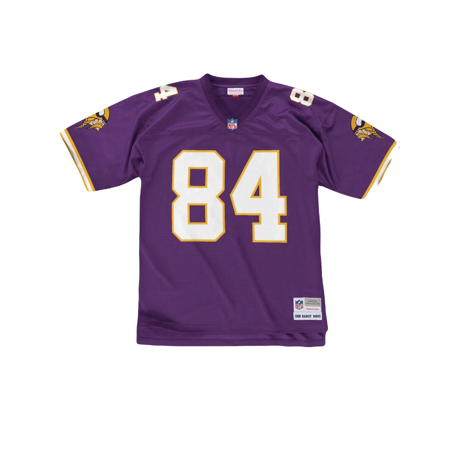 Randy Moss Mitchell & Ness 1998 Minnesota Vikings Iconic Legendary Jersey