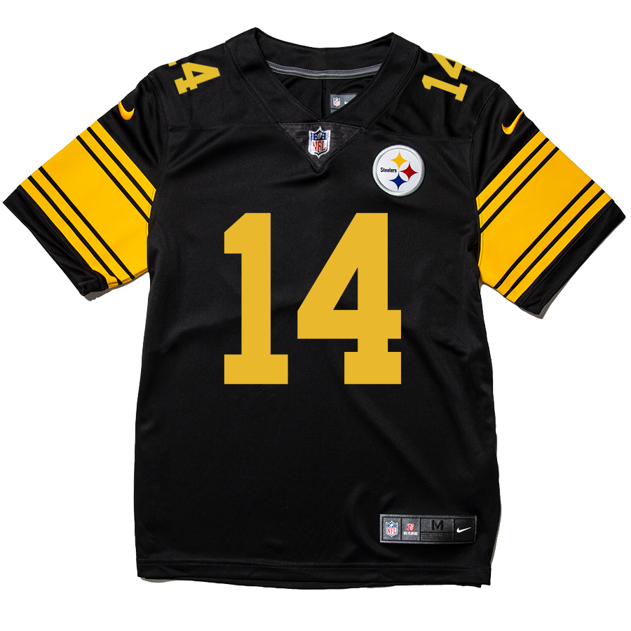 George Pickens Pittsburgh Steelers NFL F.U.S.E Style Nike Vapor Limited Jersey - Color Rush