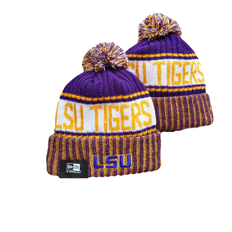 LSU Tigers NCAA New Era Knit Beanie