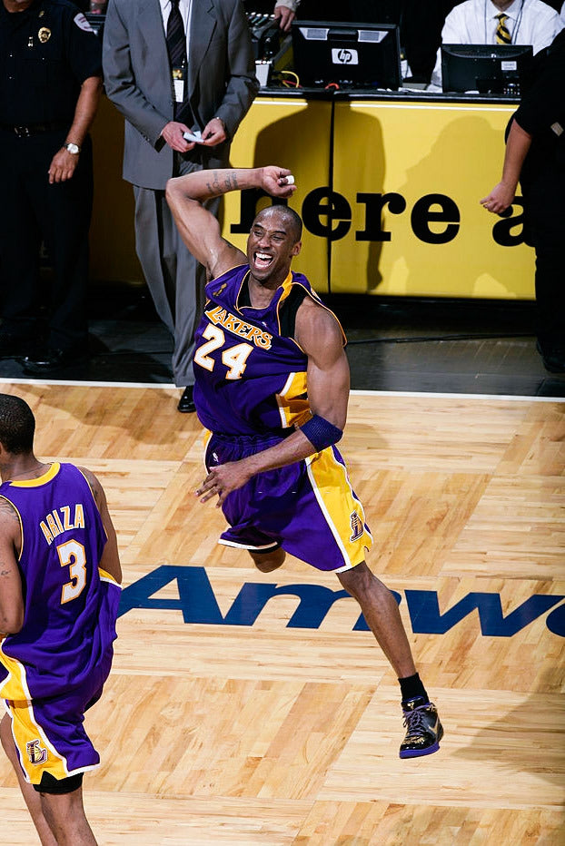 Kobe Bryant Los Angeles Lakers #24 White Finals NBA Jersey