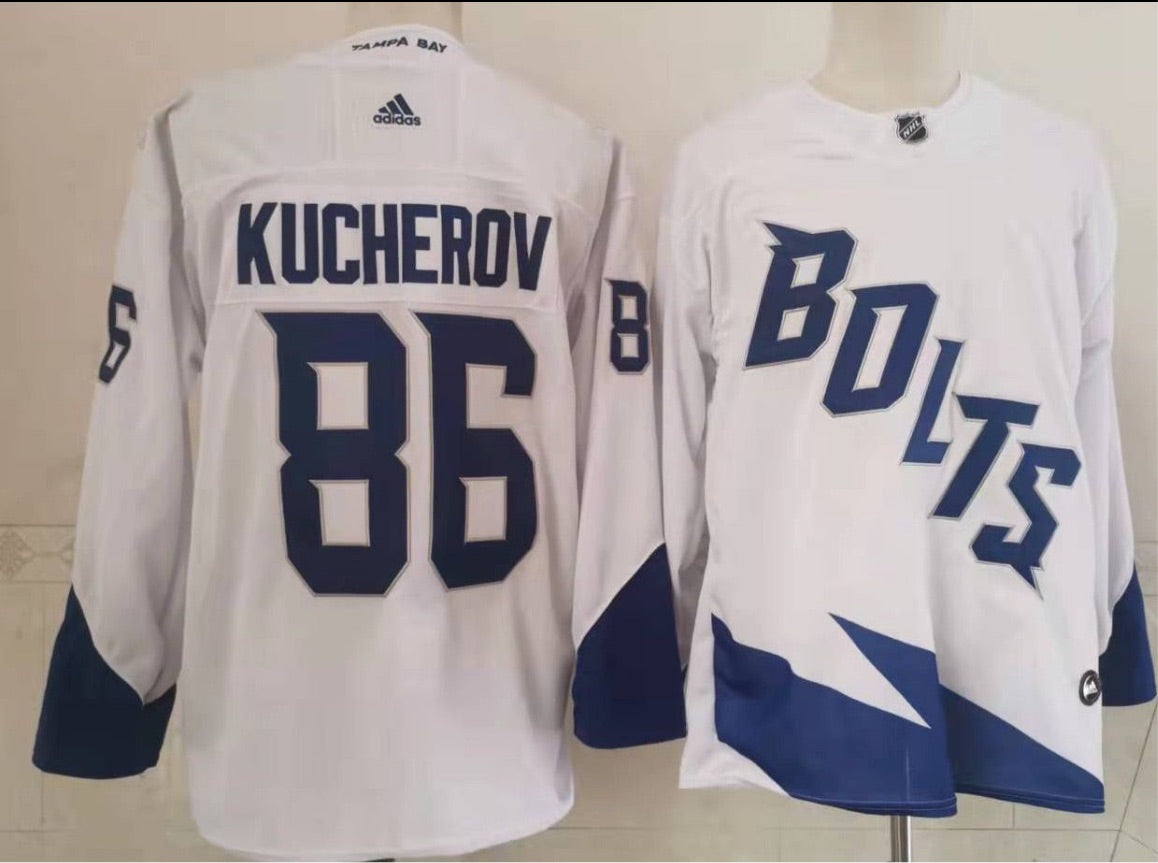 Tampa Bay Lightning Nikita Kucherov Adidas 2022 NHL Stadium Series Player Jersey