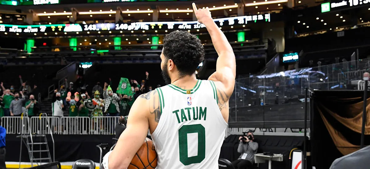 Boston Celtics Jayson Tatum Nike NBA Swingman White Jersey