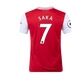 Bukayo Saka Arsenal 2022/23 Authentic Adidas On-Field Player Version Home Jersey - Red