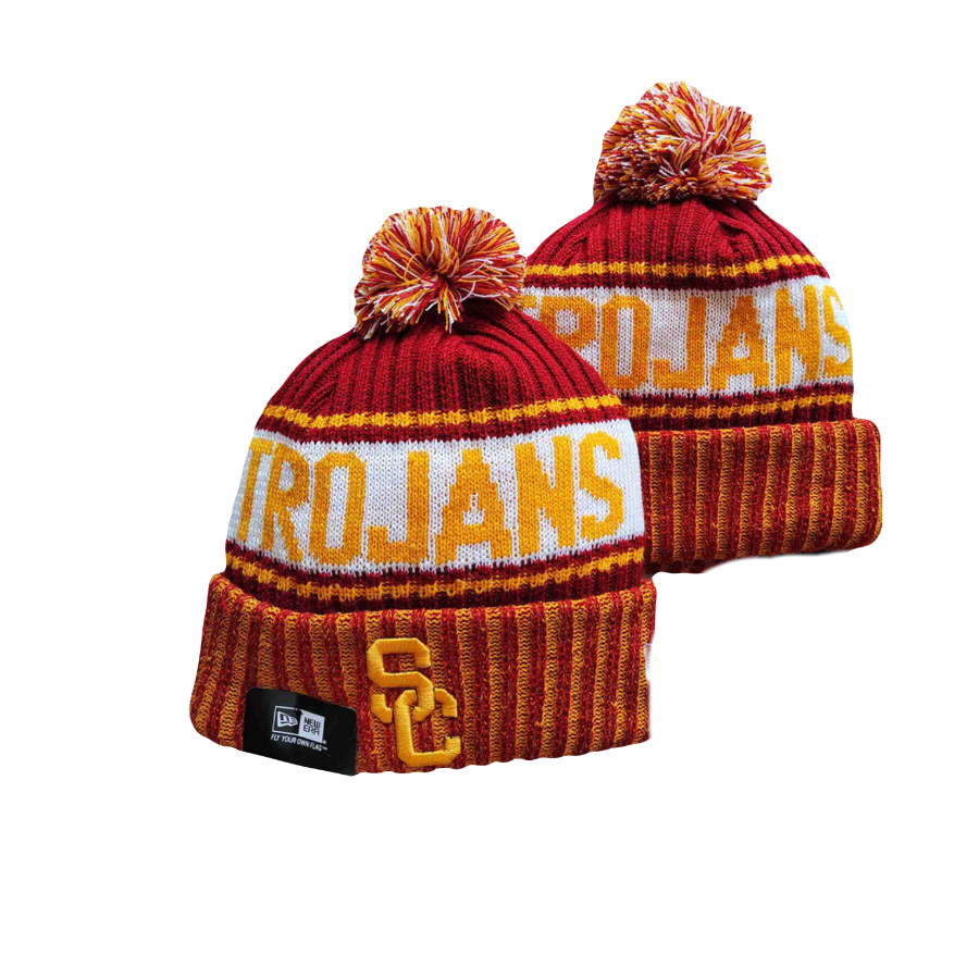 USC Trojans NCAA New Era Knit Beanie