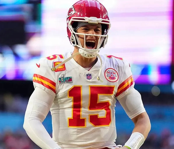 Patrick mahomes deals super bowl jersey