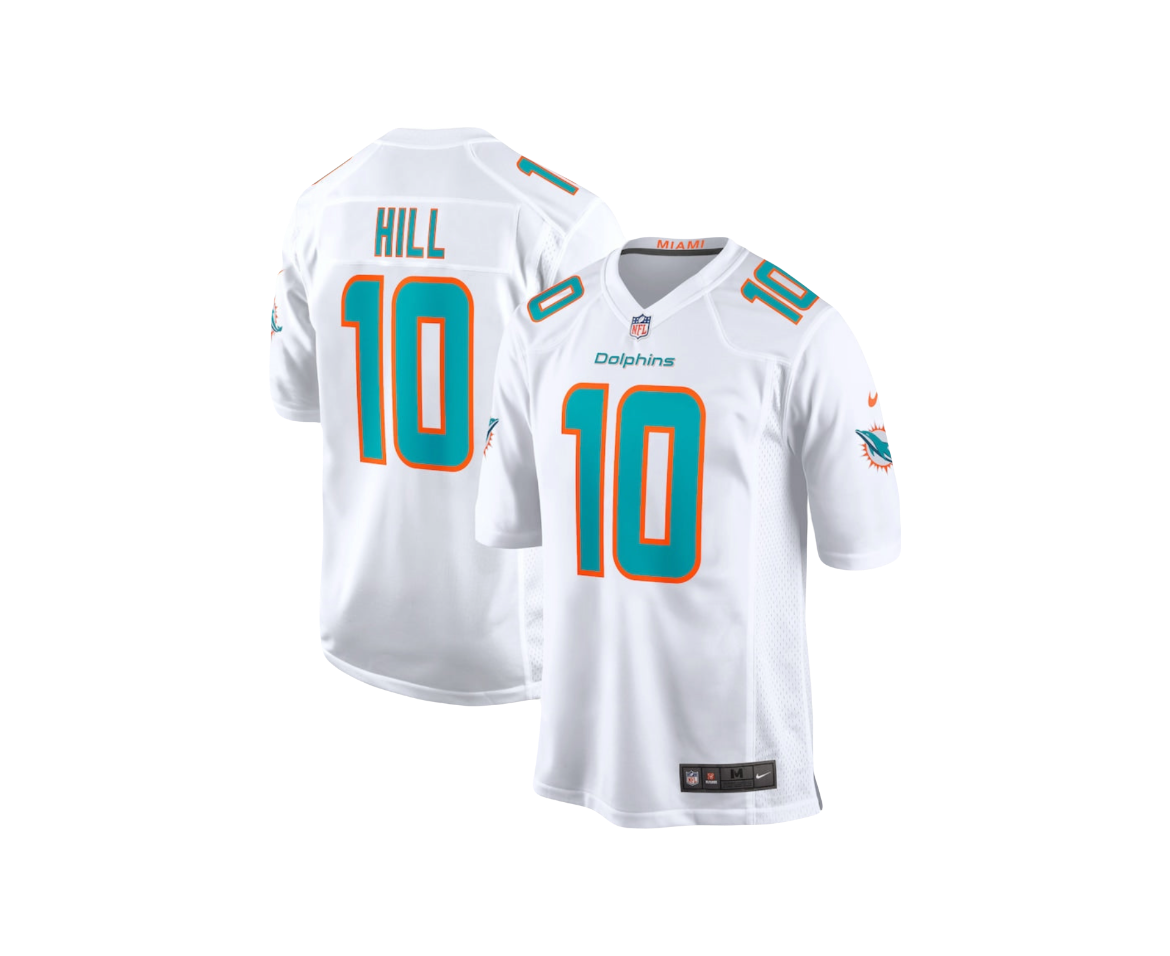 Tyreek Hill Miami Dolphins White Limited Player Jersey