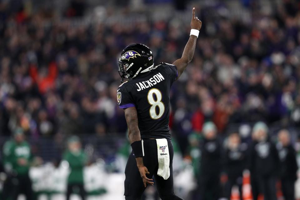 Lamar jackson jersey black hot sale nike