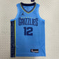 Memphis Grizzlies Ja Morant Jordan Statement Edition NBA Swingman Jersey - Light Blue