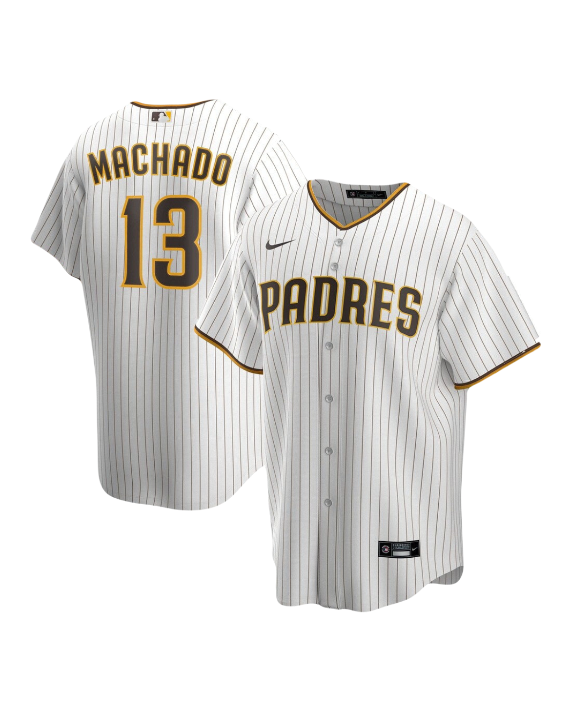 San Diego Padres Manny Machado MLB Nike White Alternate Player Jersey