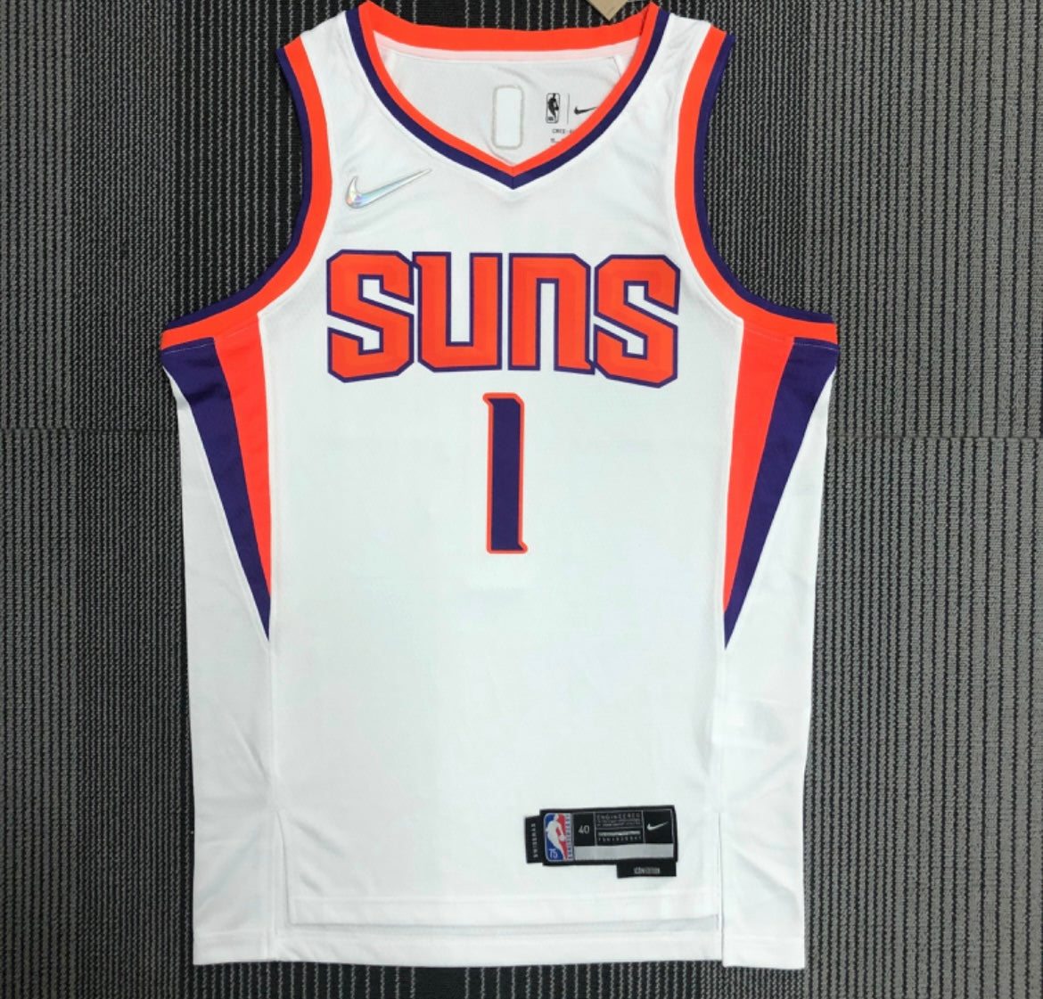 Devin Booker Phoenix Suns NBA Swingman White Jersey - Association Edition