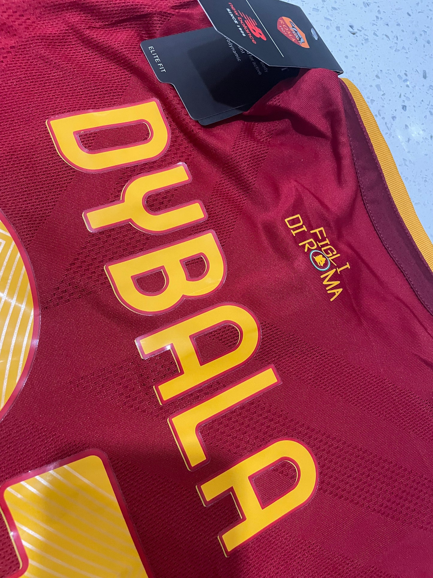 Paulo Dybala 2022-2023 Roma Home Player Elite Jersey