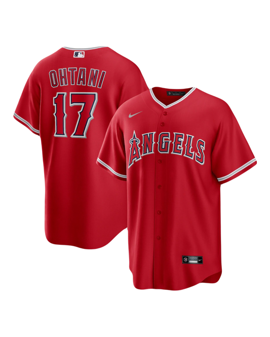 Shohei Ohtani Los Angeles Angels MLB Red Nike Alternate Player Jersey